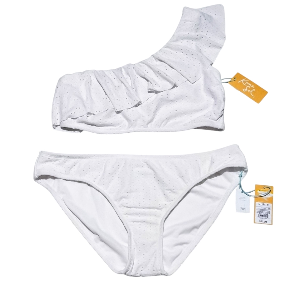 *NEW* WOMEN'S (SIZE L) KONA SOL TWO-PIECE SWIMSUIT